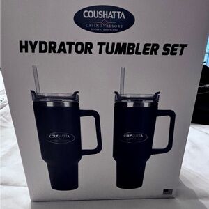 BRAND - NEW …. Hydrator Tumbler Set - 10” Dark Blue 2- Mugs Per Box